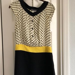 Millly silk/boucle dresse